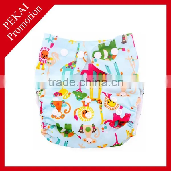 Plastic Snap Reusable Baby Washable Cloth Diaper Wholesale Diaper Covers photo-5