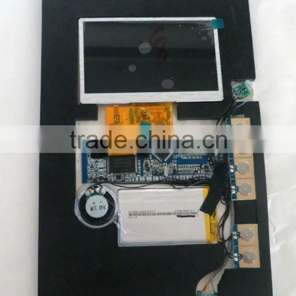 4.3 Inch Lcd Greeting Card Module/video Module/video Brochure Module/video Book Module photo-3