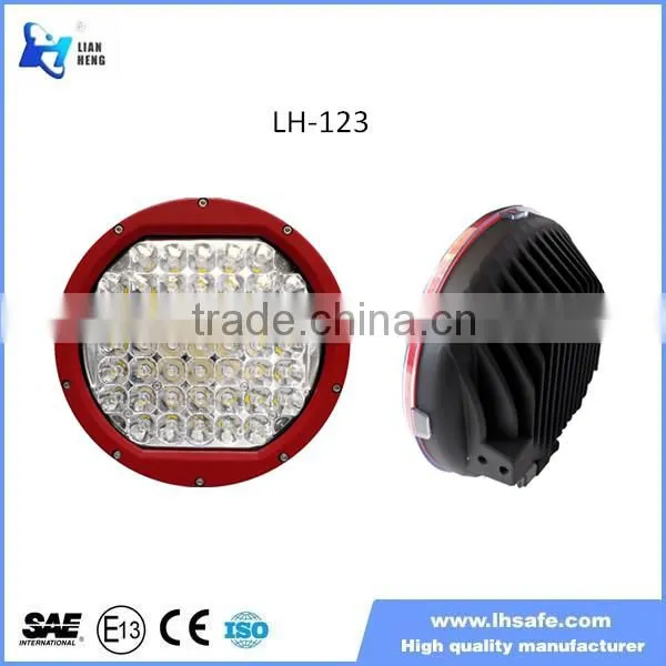 New Arrival 10inch 225w Led Spotlight Car Accessories, Round Led 12v Car Spotlights LH-124