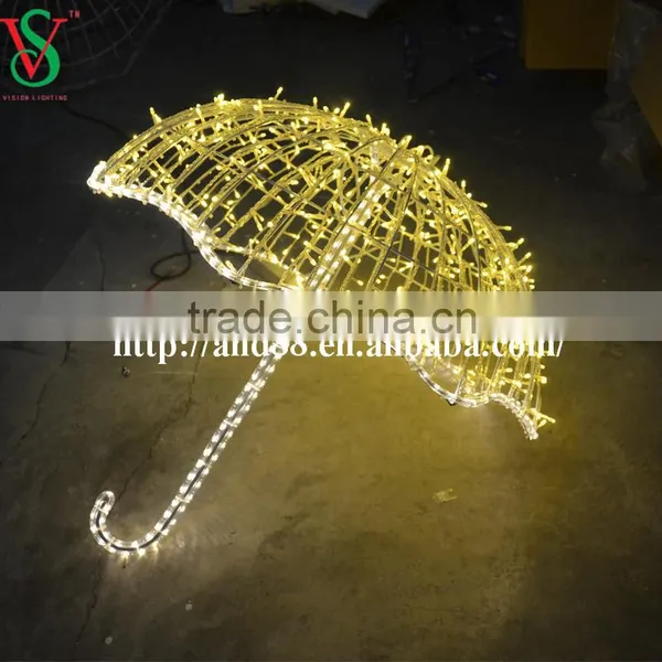 Christmas 3D LED Light Umbrella photo-4