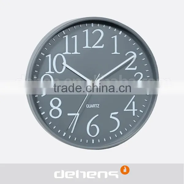 Promotional Plastic Wall Clock With Embossed Number photo-2