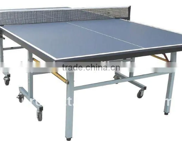 Factory Price 16mm MDF Indoor Table Tennis Table Folding up Table Tennis Table With Wheels photo-4