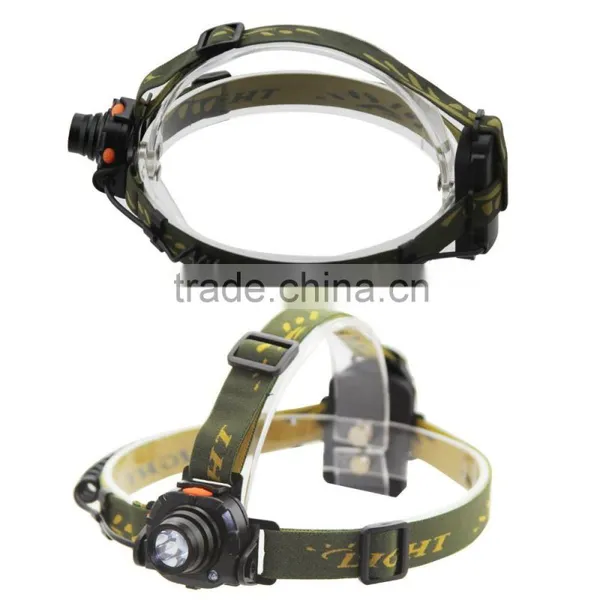 100M Distance Head Lamp 3* AAA Battery 900 Lumens LED Lamp IR Sensor Headlight Headlamp Lantern Flashlight Outdoor Camping photo-2