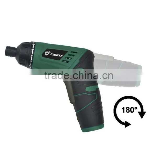 3.6V Li-ion Rechargeable Battery Rotatable Cordless Screwdriver photo-4