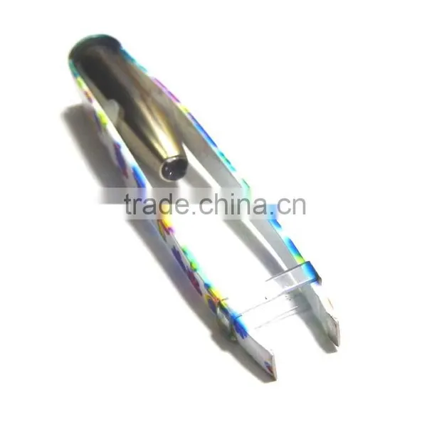 Flowers Pattern Tweezer With Led Light, Stainless Steel Tweezer, Light Tweezer, photo-4
