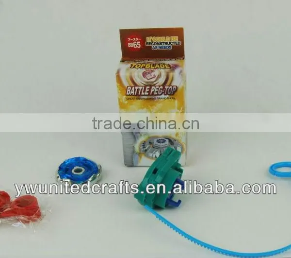 Custom High Quality Promotional Best Selling Kids Toy Plastic Whipping Top Plastic Peg-top Promotional Toy Spinning Top
