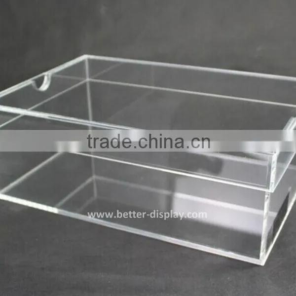 Acrylic Clear Hard Plastic Shoe Box Wholesale photo-2