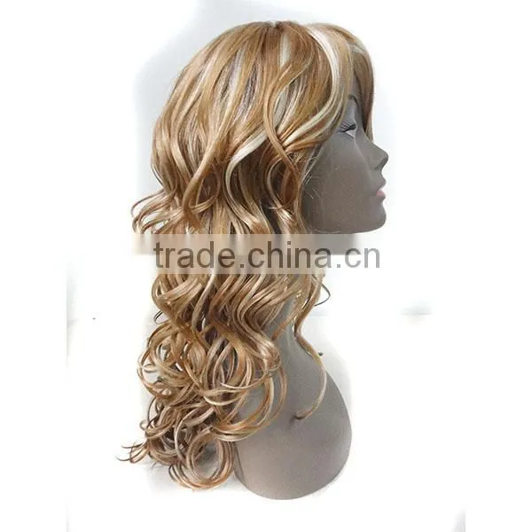 Latest Product 24 Inch Remy Lace Front Wigs Long Curly Synthetic Wigs photo-2