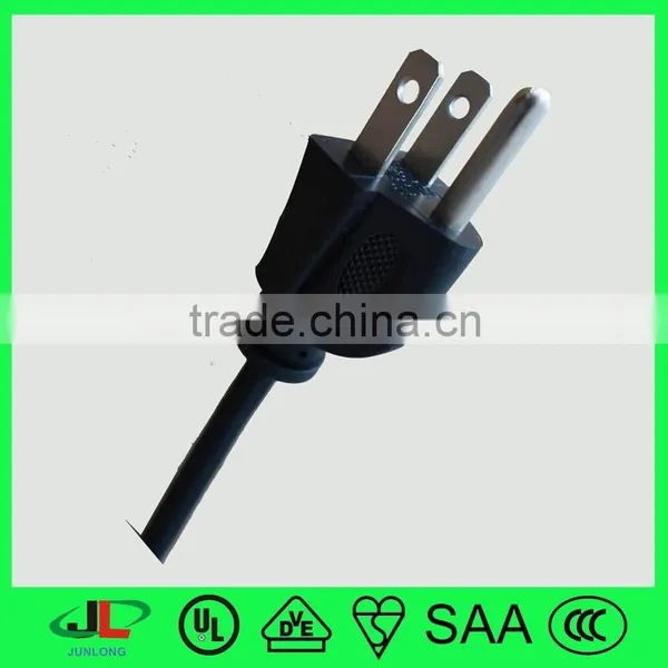 UL Type 3 Pin Power Plug USA Power Cord NEMA 5-15P Extension Cord photo-4