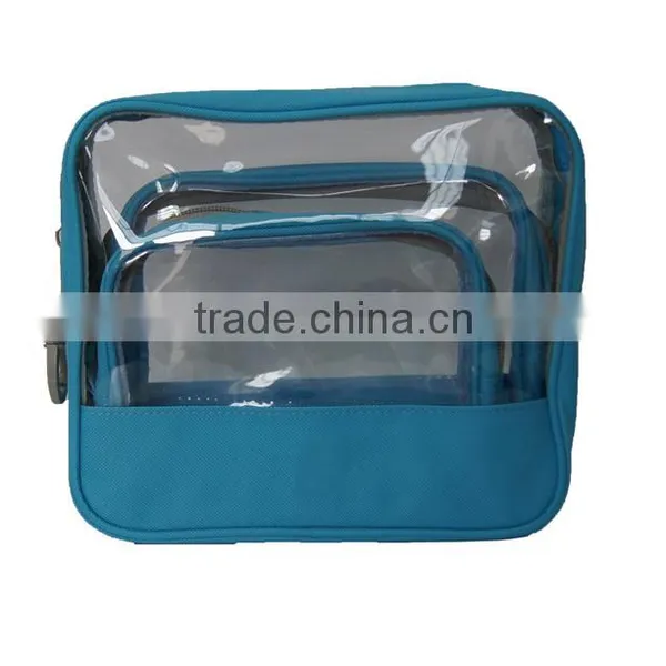 Hot Product 2015 Whole Lady Clear Pvc Cosmetic Bag photo-3