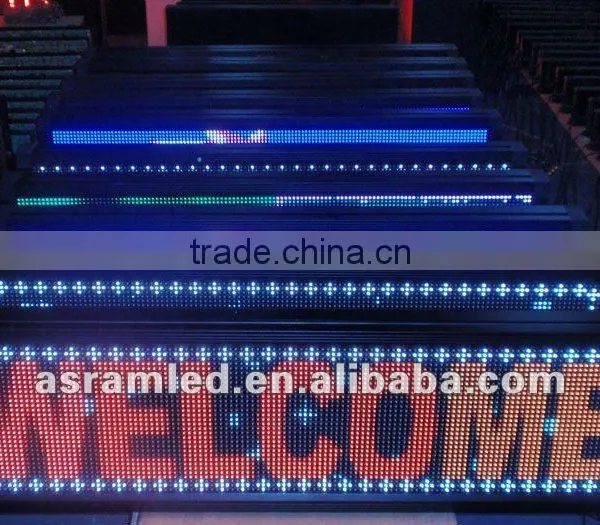 PH10 two face led scrolling program display billboard, double sided outdoor scrolling led sign