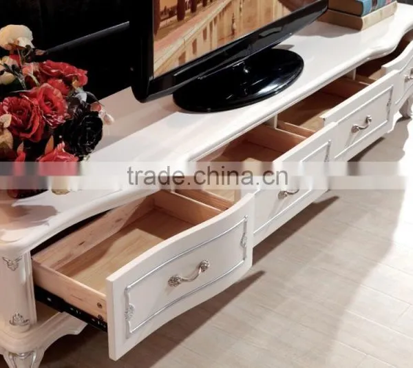 Elegant White Living Room TV Console photo-6