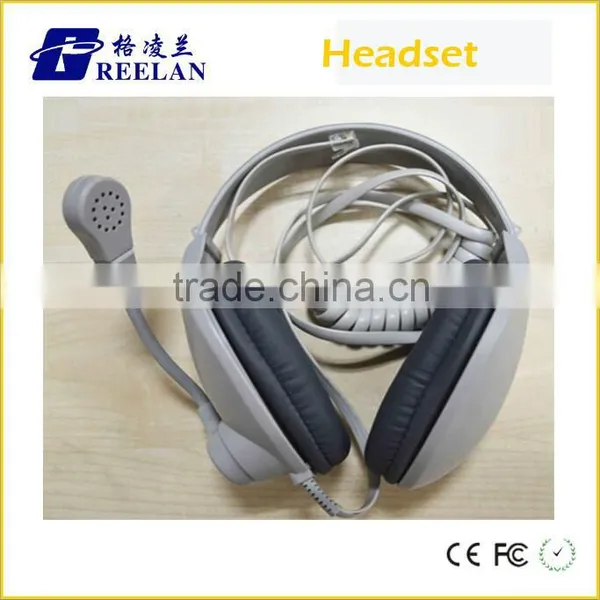High Quality Headset Headphone Earphone for Language Lab Equipment System photo-4