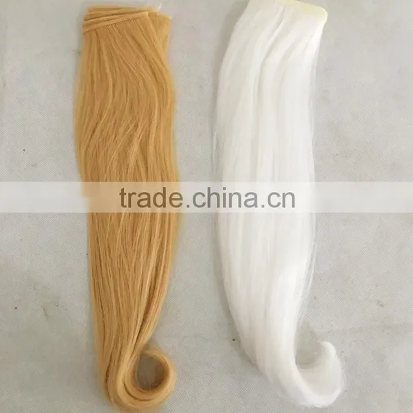 35cm*100cm Synthetic Hair Weaving DIY End Curly Hair Extension For Dolls photo-3