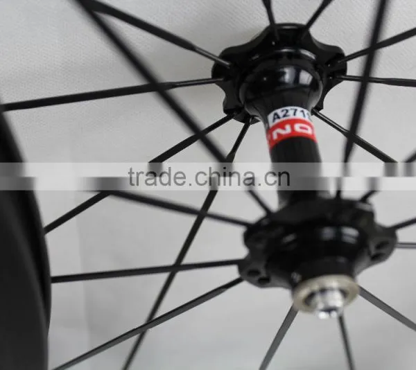 50mm Bicycle Wheels 700C Carbon Road Bike Wheelset Carbon Bicycle Wheels photo-5