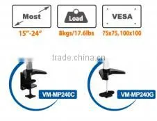 15"-24"monitor Riser Stand Monitor Mount Monitor Arm photo-2