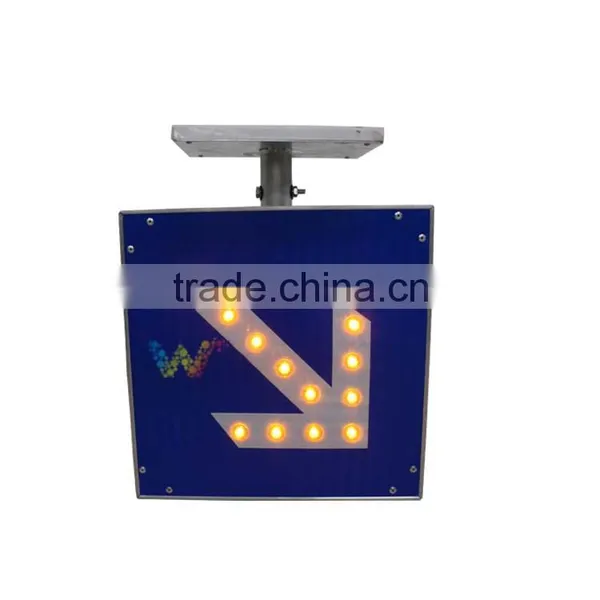 Customized Size Flashing Light High Way Guidance Led Traffic Sign photo-3