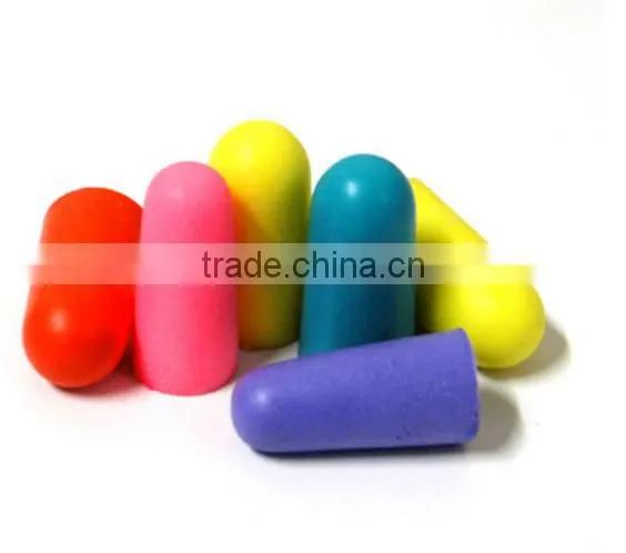 Noise Reduce Comfortable PU Foam Ear Plugs Earplugs Machine photo-4