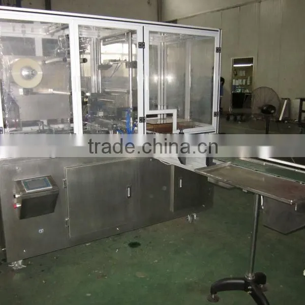 Automatic transparent Cellophane packing machine(box wrapping machine, transparent film over wrapping machine)
