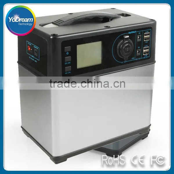 400w Energy Storage Power Solar Power Small Solar System Solar Generator Family Lighting For Camping Fishing Hiking Home Use photo-3