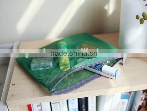 Hot New Mesh Make up Bags, Mesh Material Cosmetic Pouch, Cheap Mash Bag photo-5