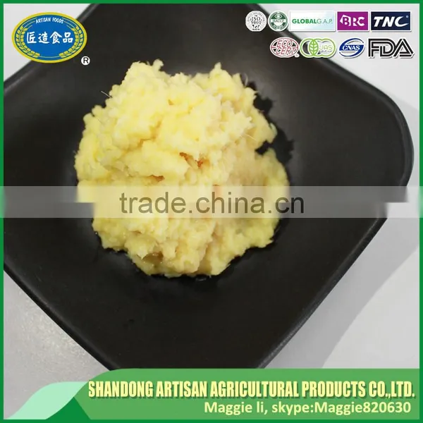High Quality Factory Direct Sale Frozen Mashed Ginger Paste