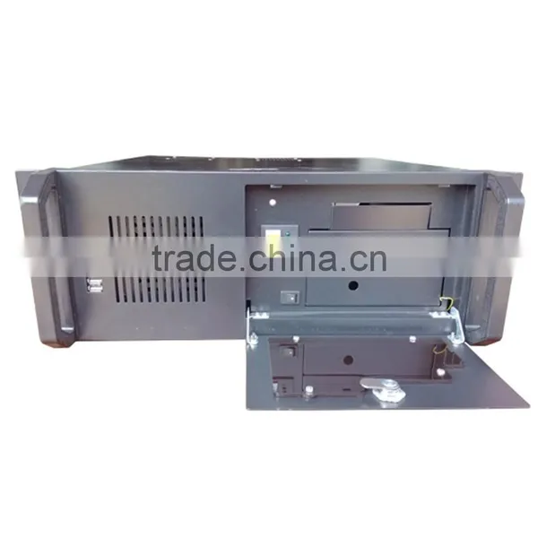 Good Quality With 0.8mm SPCC 4U Server Cases 450mm Length Industrial Rackmount Server