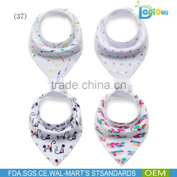 New Arrival Designs Baby Bandana Teething Organic Cotton Baby Bibs photo-4