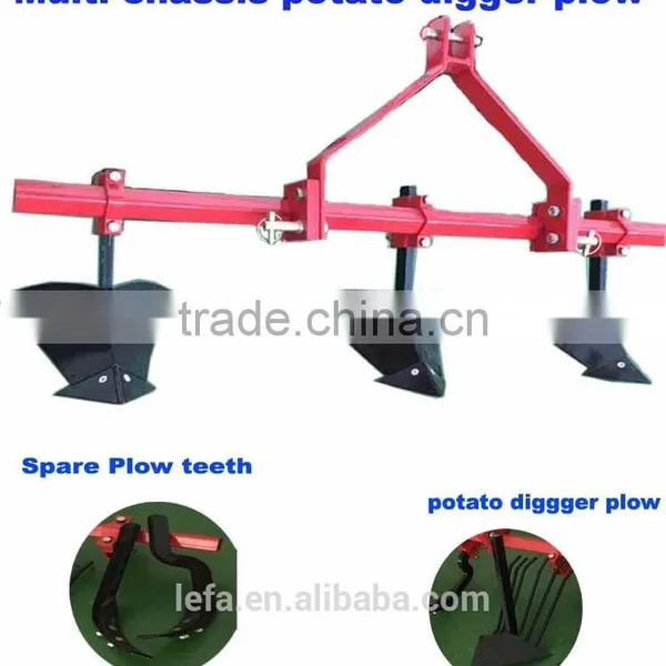 Tractor Pto Rotary Ditcher Farm Equipment Furrow Plough photo-3