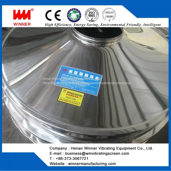 High Efficiency Rotary Vibration Screen From Winner photo-3