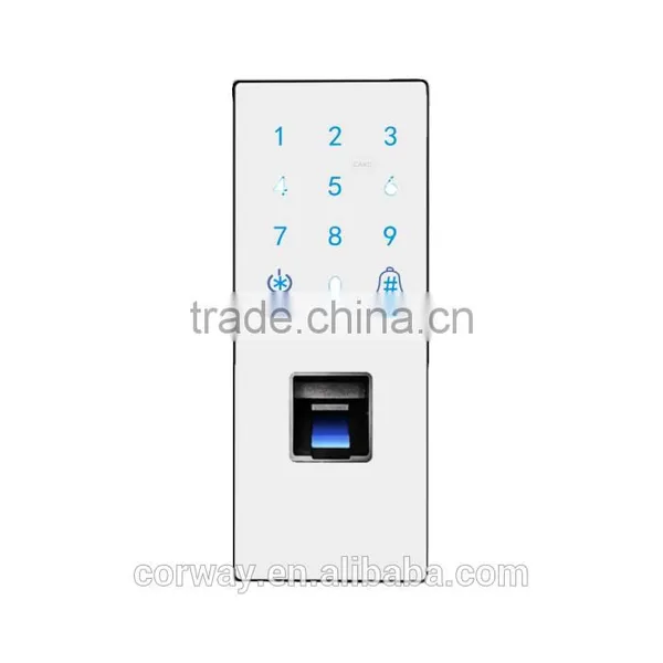 RWRW Glass Lock Mirror Silver Smart Lock photo-2