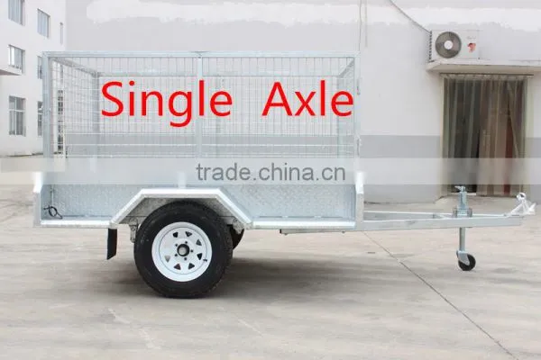 Hot Dip Galvanized Box Trailer photo-6