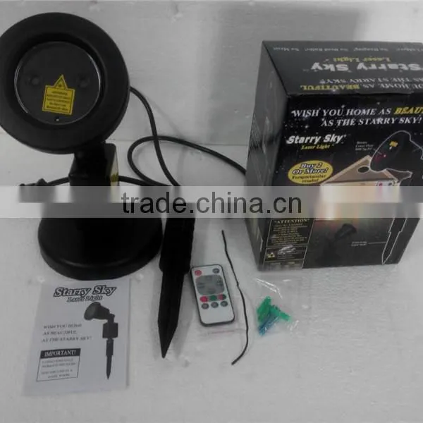 Motion/ Static/ Lighting Outdoor Indoor Lawn Laser Projector Light With Remote Controller photo-6