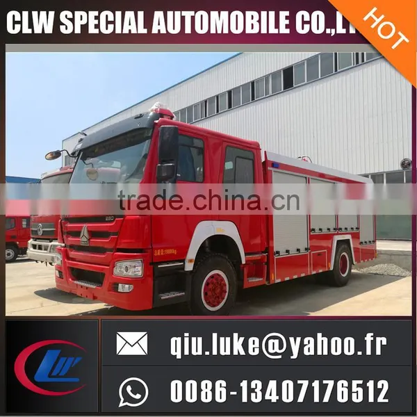 Stainless Tank 4000 Litres Fire Truck for Sale Philippines Cambodia Myanmar photo-2