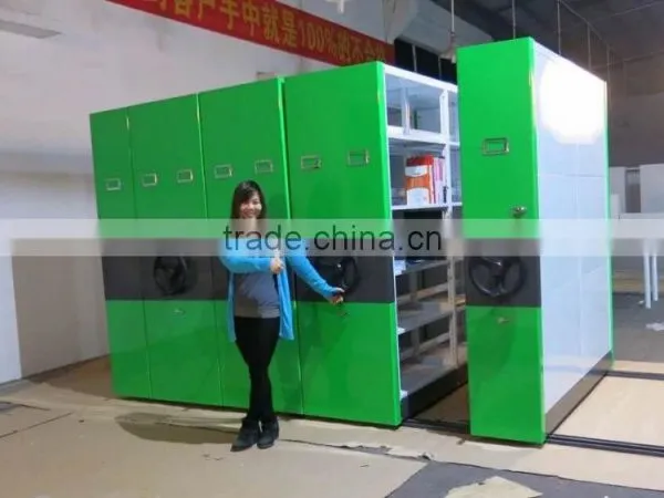 Steel Mobile Compactor Storage Cabinet Mass Shelving photo-2