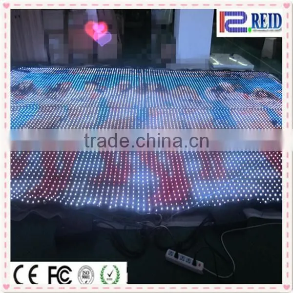party decoration Flexible star led xxx video screen