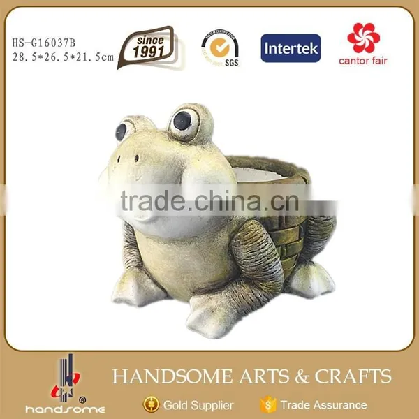 Outdoor Garden Decoration Art Wholesale Frog Figurine Lively Animal Sculpture photo-3