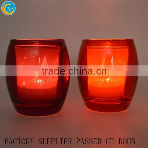 Double Layer Glass Candle Holder photo-6