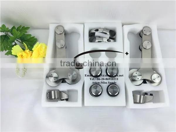 Frameless Bathroom Tempered Glass Shower Door Fittings photo-3
