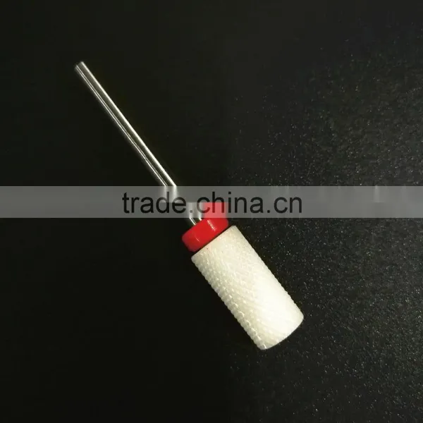 Type Fine Shank Diameter 2.35mm Ceramic Burr For Nail 1 Piece Huaxing Large Barrel photo-3