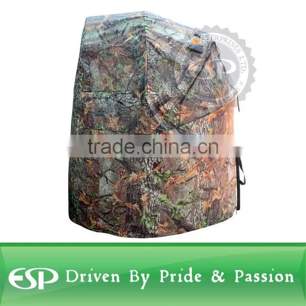 Camouflage One Man Hunting Game Chair Blind photo-2