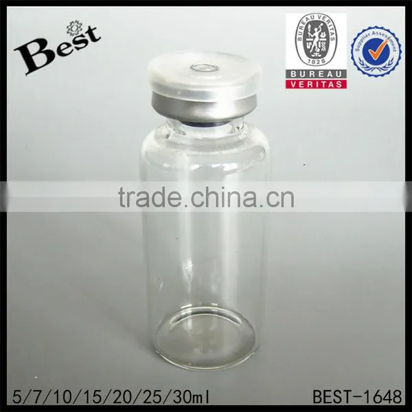 3ml Mini Glass Test Tube Science With Rubber Cork for Laboratory Use photo-2