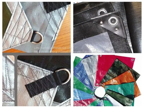 PE Tent Tarpaulin in Various Colors.refugee Shelter,knitted Mesh Tarp