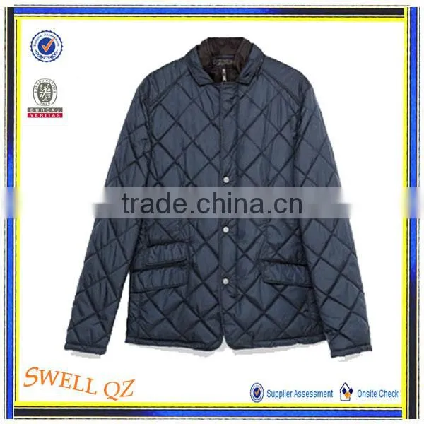 2016 Newest Fashion Winter Clothes Diamond Quilted Jacket for Men