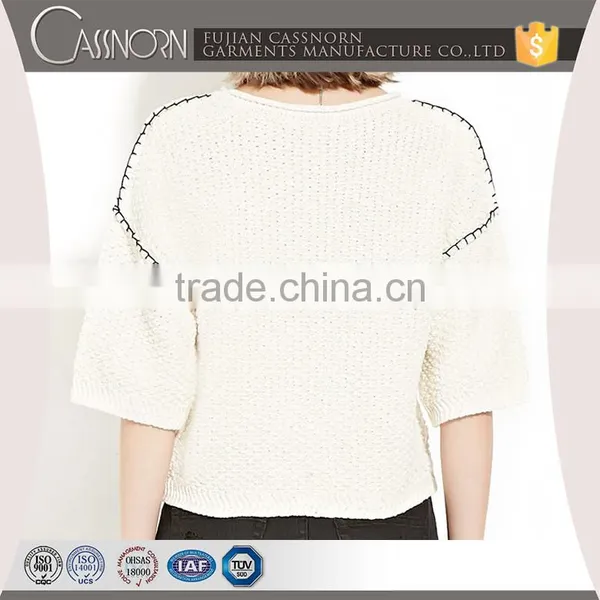 100% Cotton Fashion Waffle-knit Hoodie Sweater photo-2