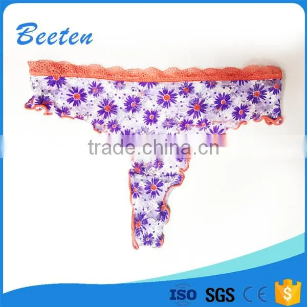 Best Selling Whloesale Female Underpants Cotton Material Lady Panty Quick-Dry Underwear Women Panty photo-3