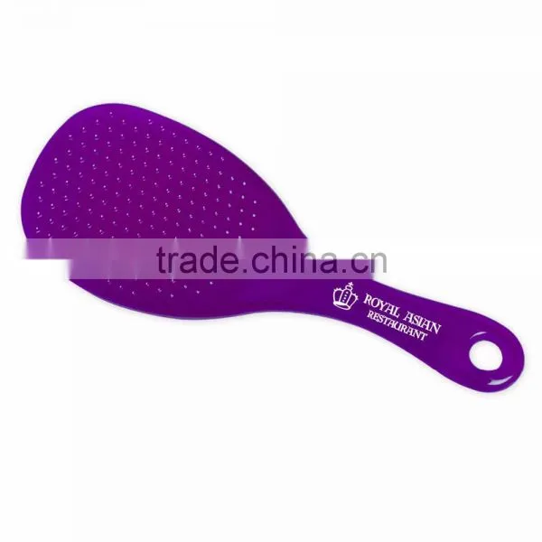 USA Made Rice Paddle - Bumps on Scoop Help Prevent the Rice From Sticking to the Paddle and Comes With Your Logo photo-3
