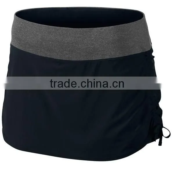 High Quality Skirt With Adjusted Hem Personalized Style Stretchy Running Skirt photo-2