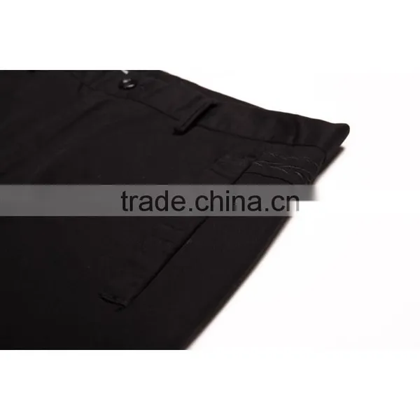 New Model Euro Classic Cutomized Colored Embroidery Stitches Pattern High Waisted Skinny Pencil Pants for Men photo-5