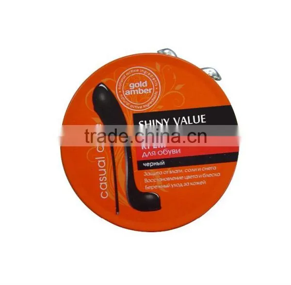 Hot Selling Customized 16g Wax Shoe Polish in Tin Box photo-2